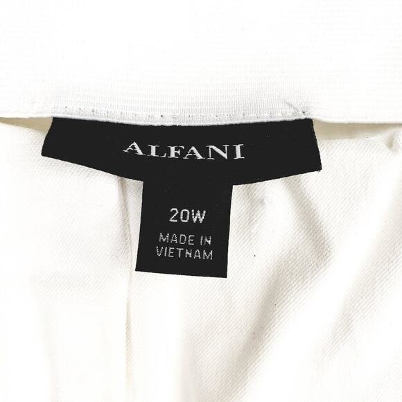Alfani Plus Slim Leg Comfort Waist Ankle Pants 20W - Picture 10 of 10